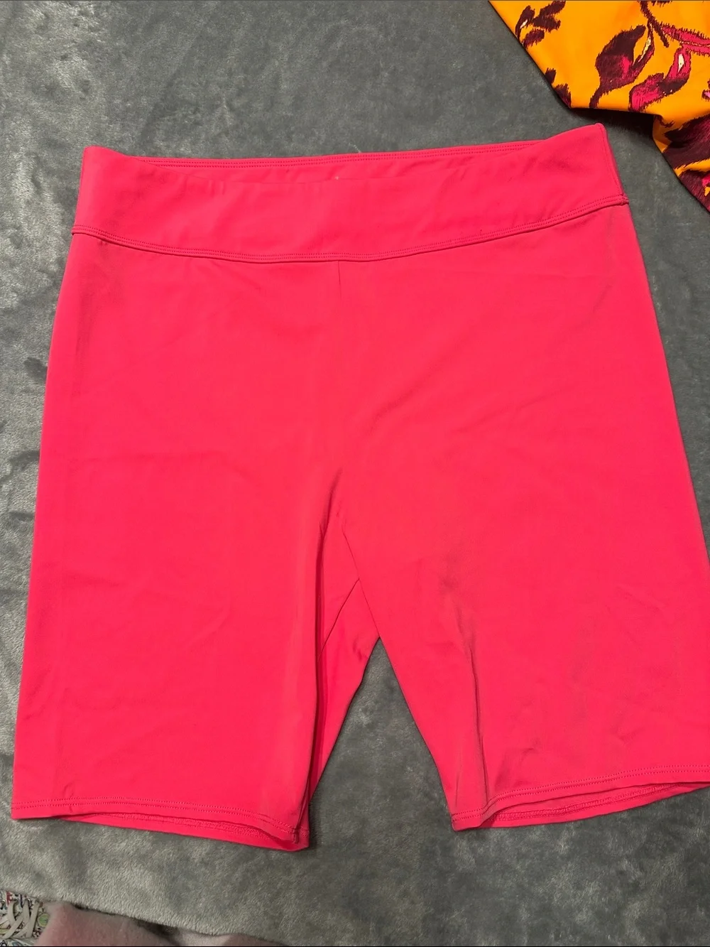 NWOT D & Co BEACH Bright Floral Shark HemTankini w/Pink Swim Shorts Sz 10 - Picture 7 of 16